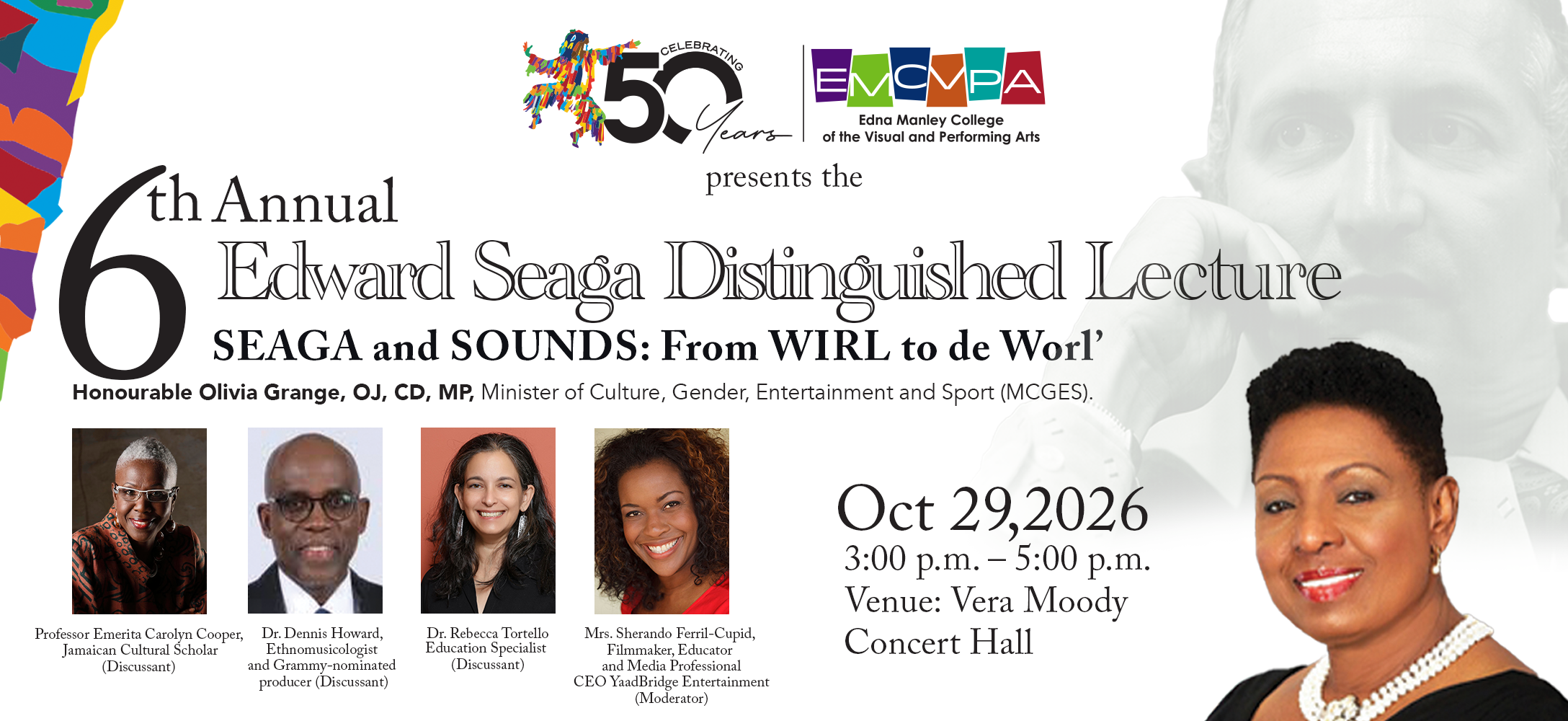 6th Annual Edward Seaga Distinguished Lecture